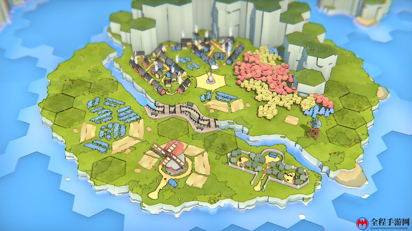 建筑策略游戏《Tiny Atolls》Steam页面上线 明年发售