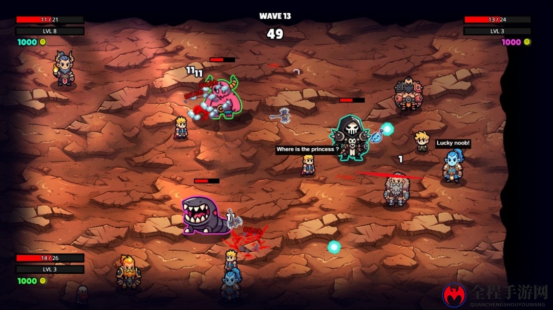 竞技场Roguelike游戏《Noobs Are Coming》Steam页面开放 明年发售