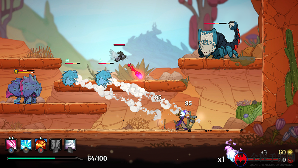 《Spiritfall》登陆Steam正式推出 肉鸽元素横版动作