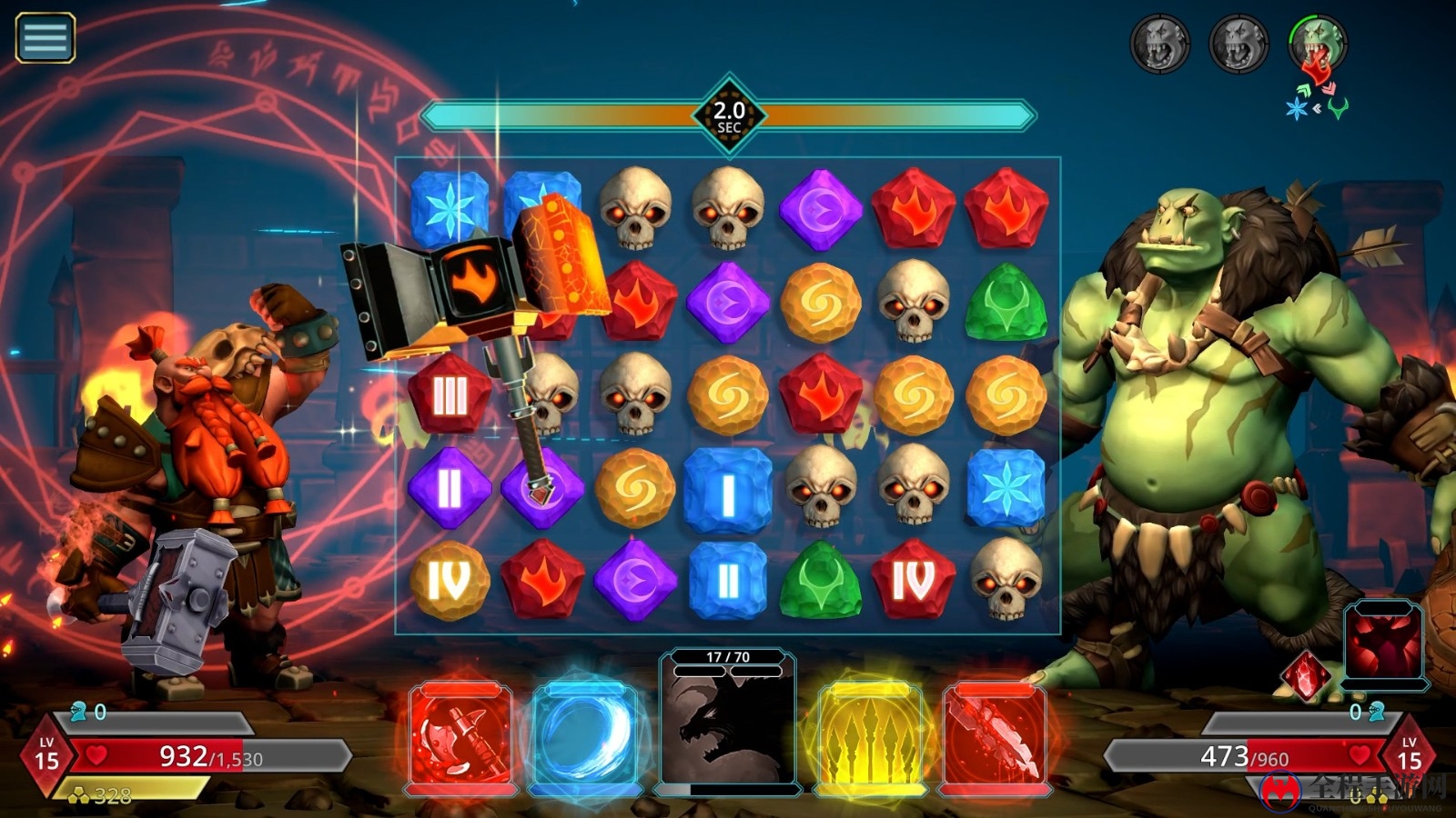 三消RPG《Puzzle Quest 3》现已免费登录Steam