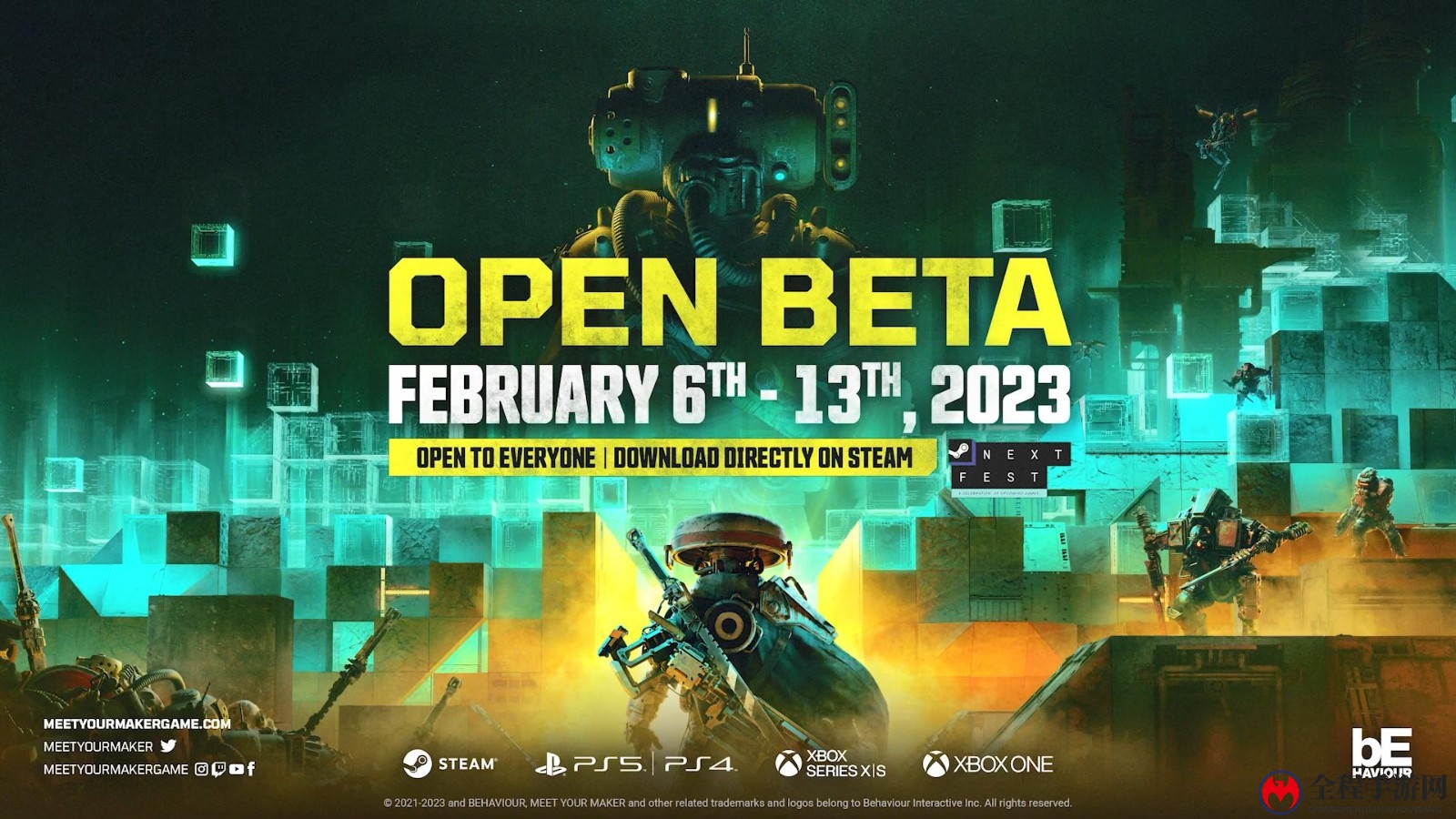 第一人称建造掠夺 《Meet Your Maker》2月6日进行开放Beta测试