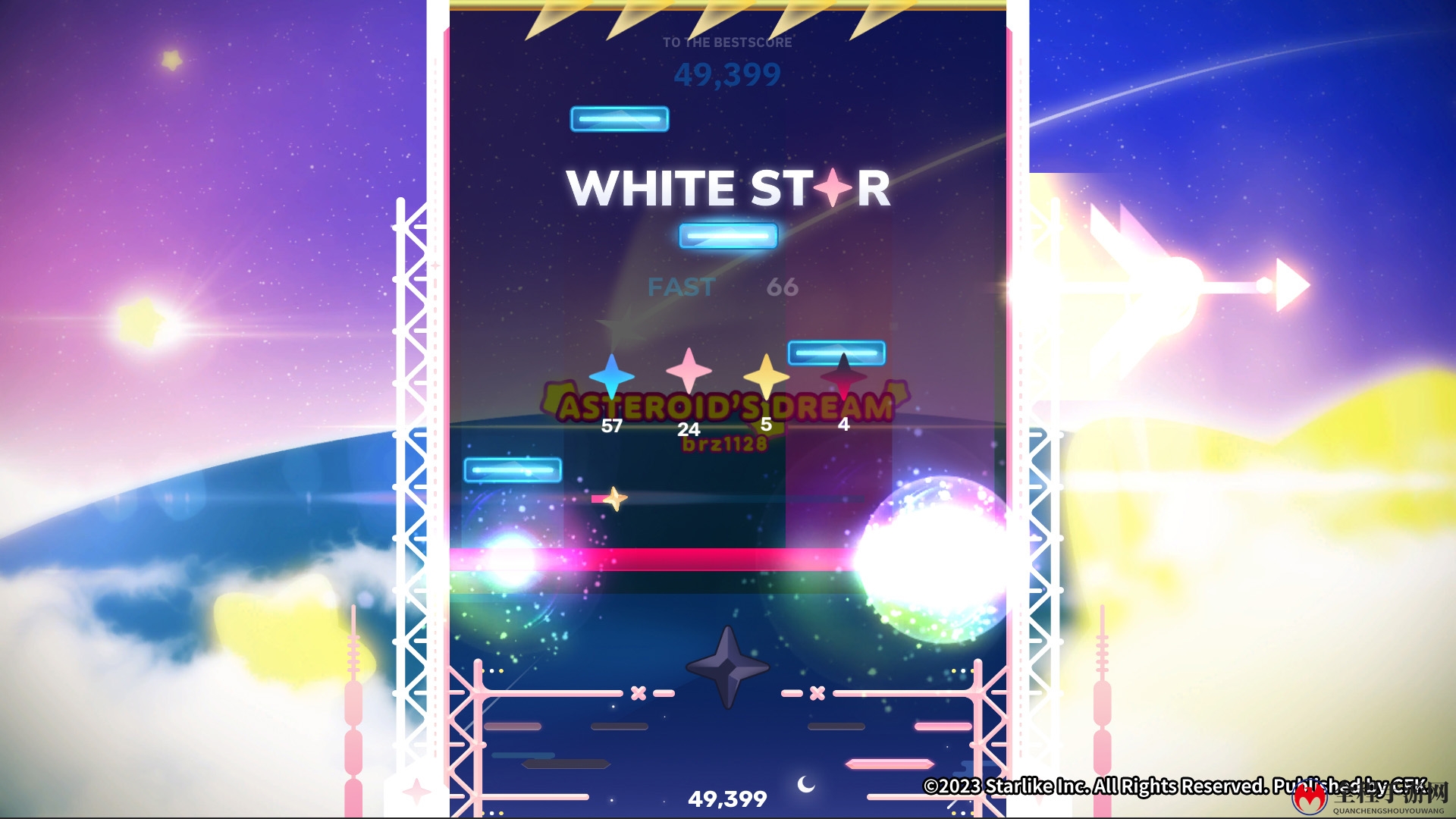 音乐节奏游戏《Sixtar Gate: STARTRAIL》NS版 明年3月发售