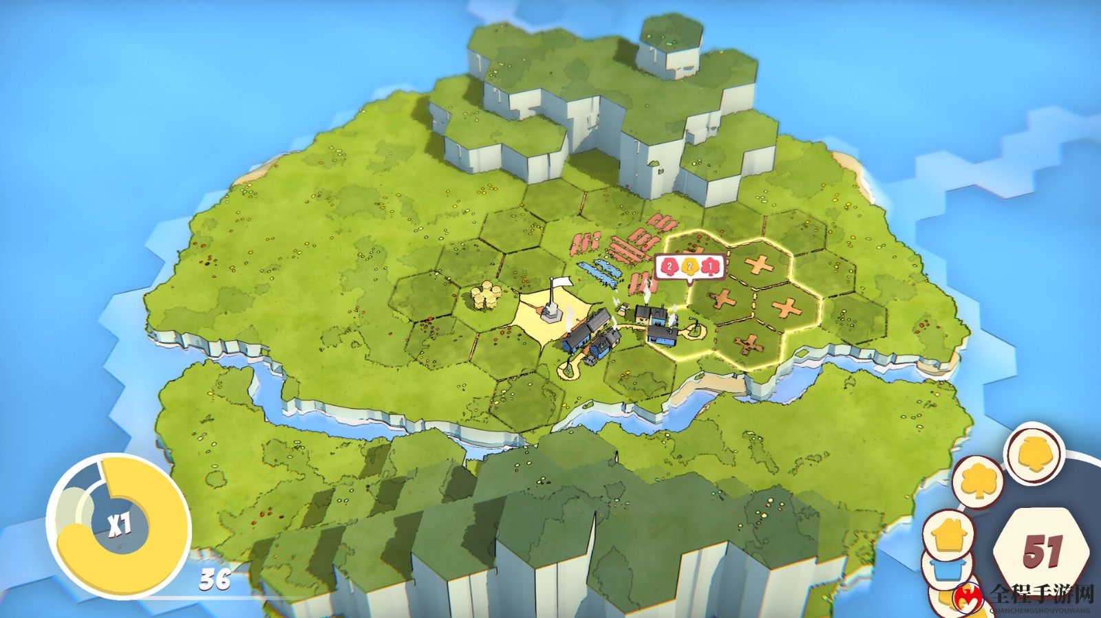 建筑策略游戏《Tiny Atolls》Steam页面上线 明年发售