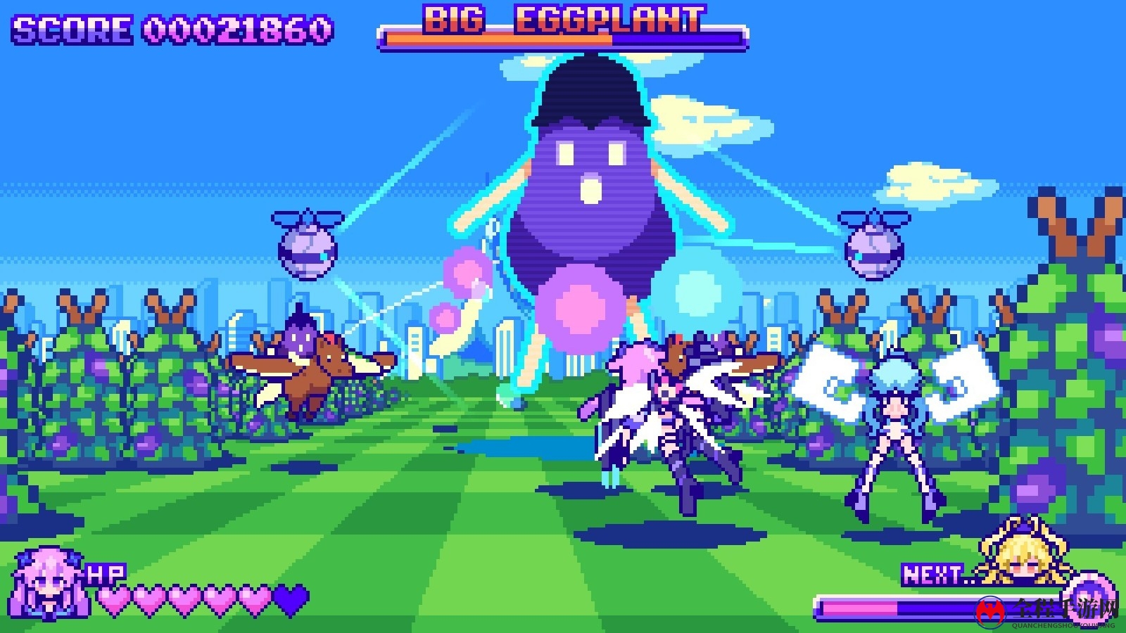 海王星2D射击游戏《次元旅行者 海王星 TOP NEP》本月发售PC版
