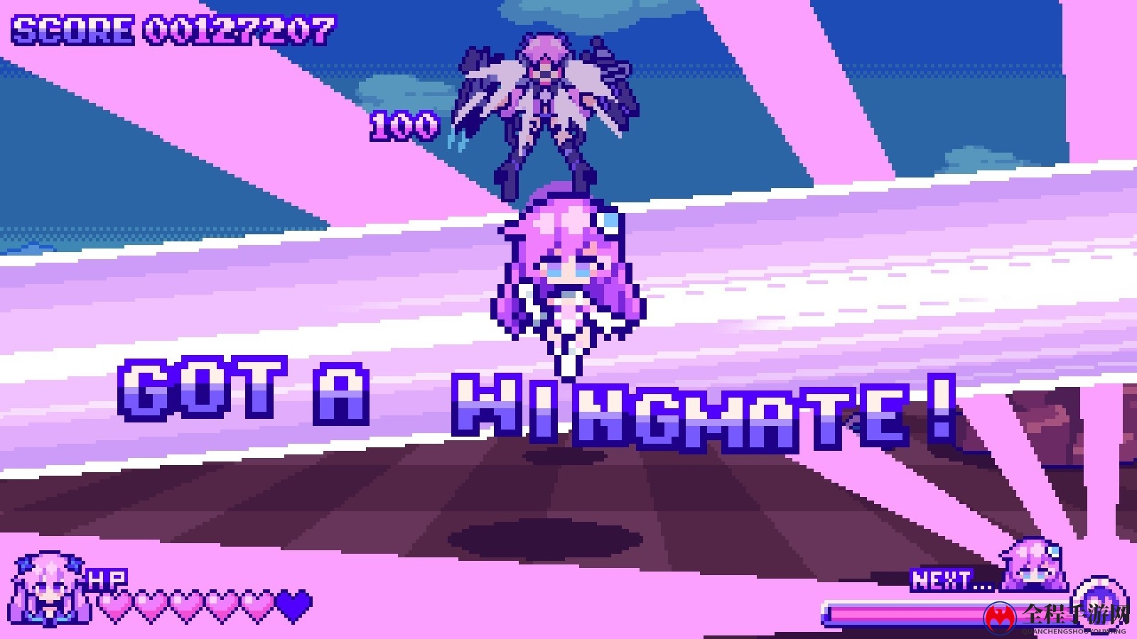 海王星2D射击游戏《次元旅行者 海王星 TOP NEP》本月发售PC版