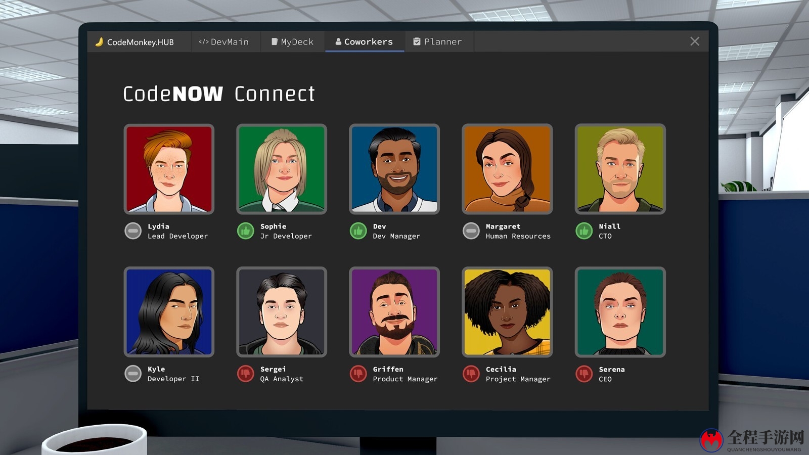 社畜游戏《dev_hell》上架Steam：在黑心企业写程序