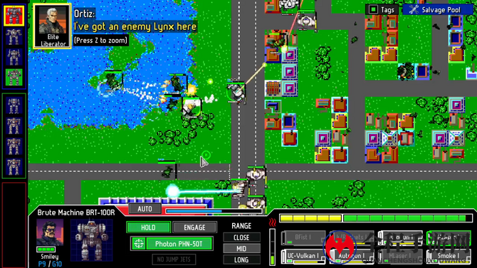 《MetalMercs》Steam试玩发布 机械战争模拟策略
