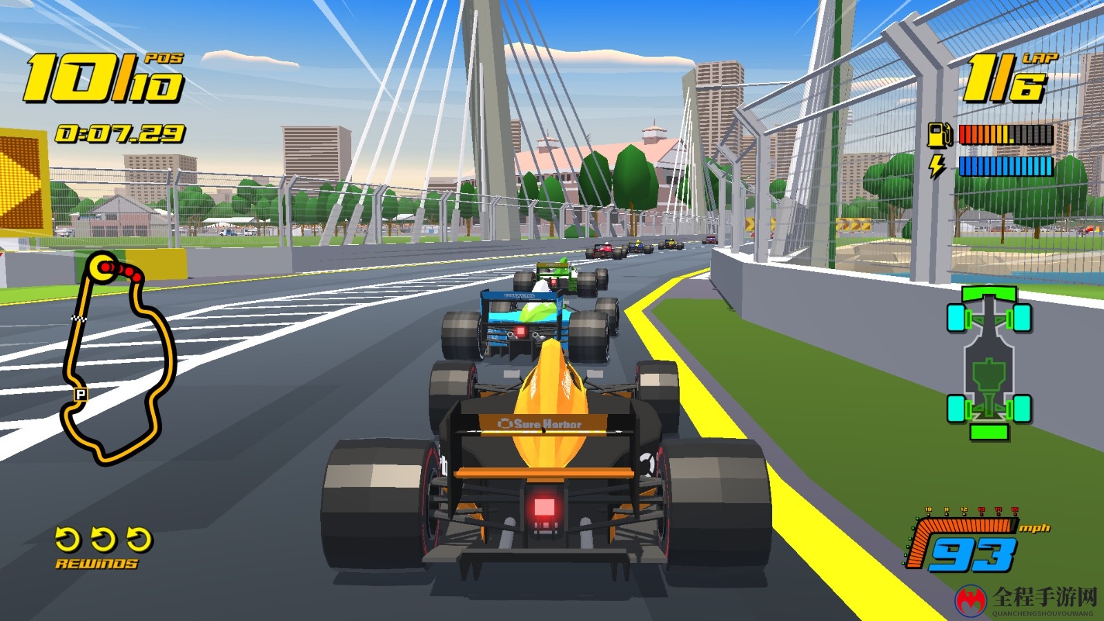 F1赛车新游《New Star GP》上架steam 复古街机风