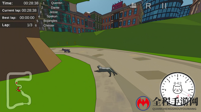 《Zoomies! Cat Racing》试玩发布 猫咪竞速新游