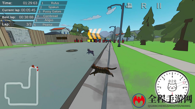 《Zoomies! Cat Racing》试玩发布 猫咪竞速新游