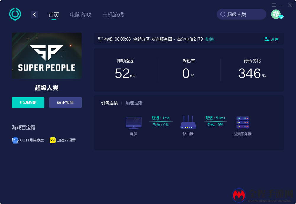 SUPER PEOPLE超级人类 网络延迟怎样查看 卡顿解决办法