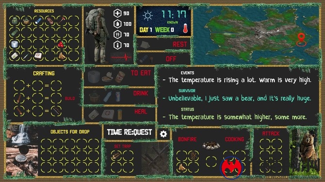 《Time Re:Quest》登陆Steam 孤岛生存冒险