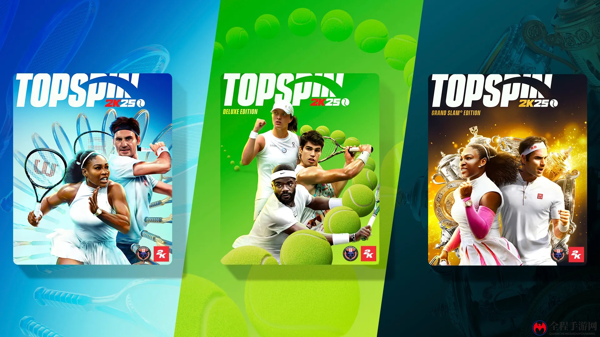 网球游戏《TopSpin 2K25》公布官方预告 4月27日发行