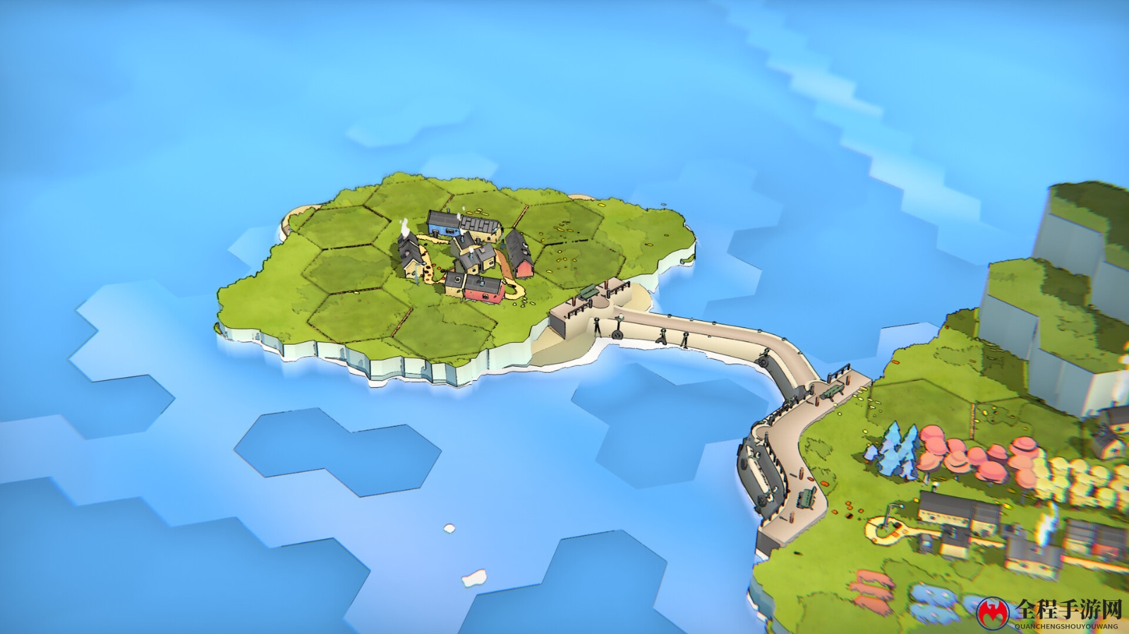 建筑策略游戏《Tiny Atolls》Steam页面上线 明年发售