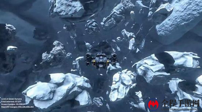 英伟达用Asteroids展示网格着色技术 显著提高图像质量