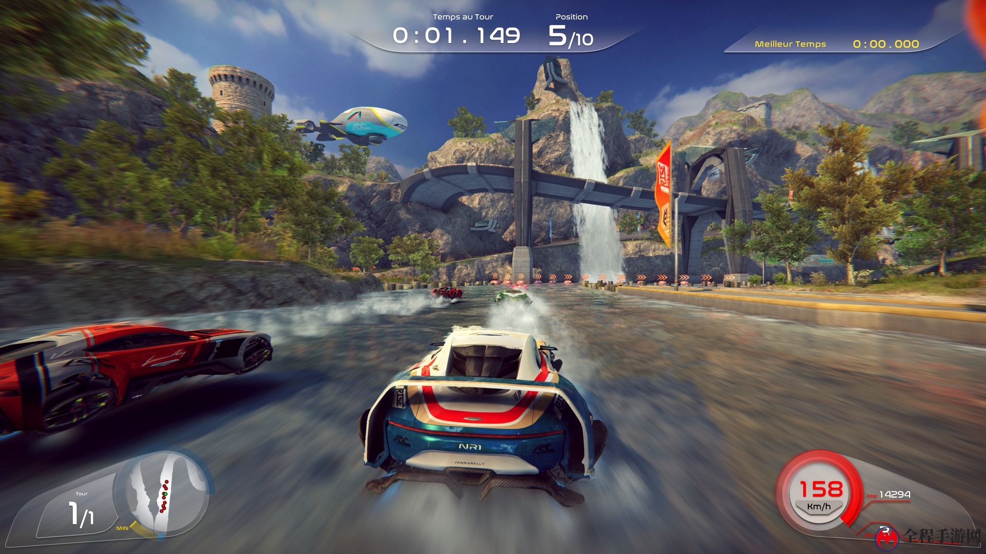 亮瞎你的双眼！梦幻赛车游戏《崛起：未来竞速》10月26日上架Steam