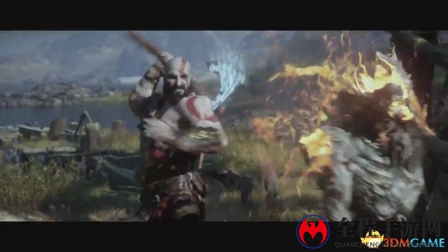 《战神4》全新CG预告 奎托斯父子配合无间奋勇杀敌