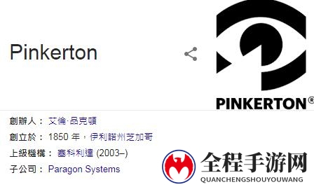 《荒野大镖客2》中Pinkerton安保公司真实存在 起诉R星侵权并索赔