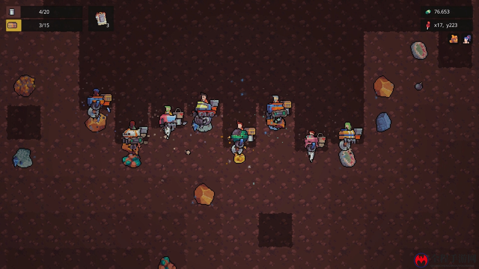 休闲挖矿游戏《Super Mining Mechs》Steam页面 年内发售