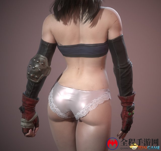 气质美丽性感！英雄联盟艺术师新创作FF7蒂法CG照