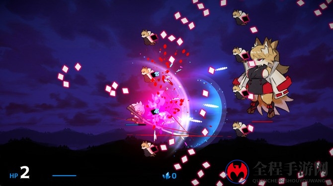 《百合太刀降魔传》登陆Steam 横版动作射击