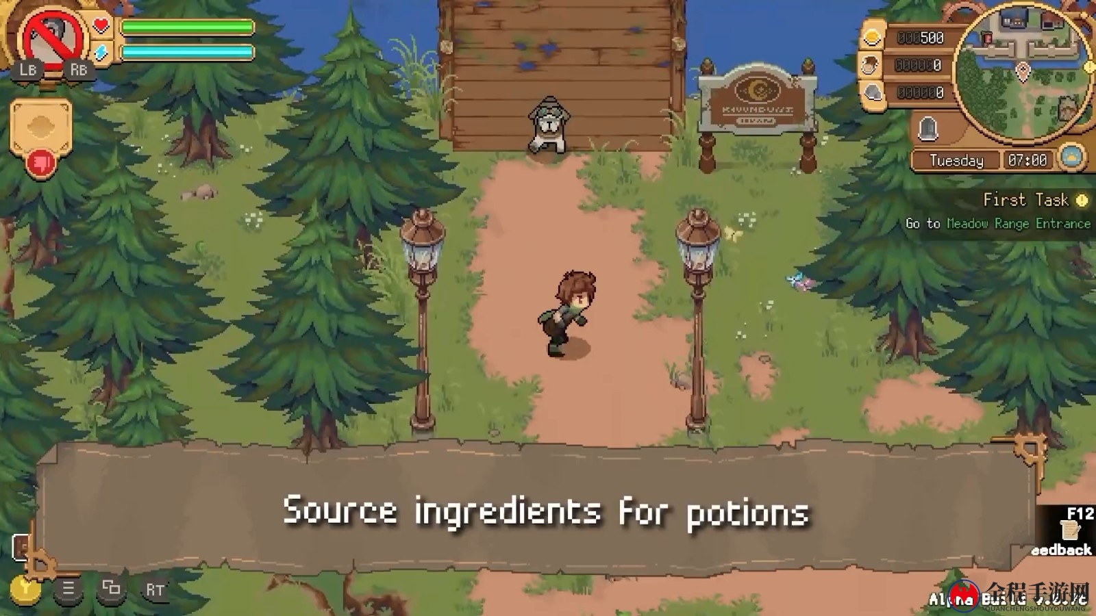 像素风游戏《Potion Permit》上架Steam 9月22日发售