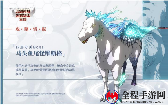 刀剑神域黑衣剑士王牌第四层BOSS攻略解析