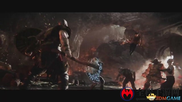 《战神4》全新CG预告 奎托斯父子配合无间奋勇杀敌