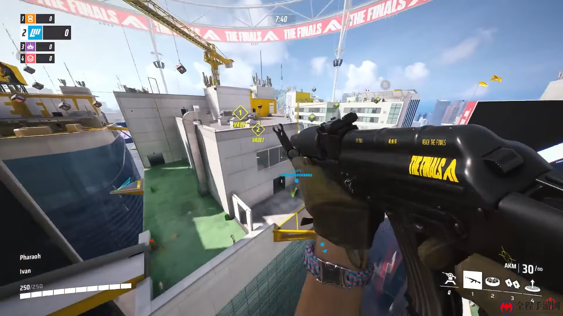 免费多人FPS《The Finals》8分钟内测对局演示