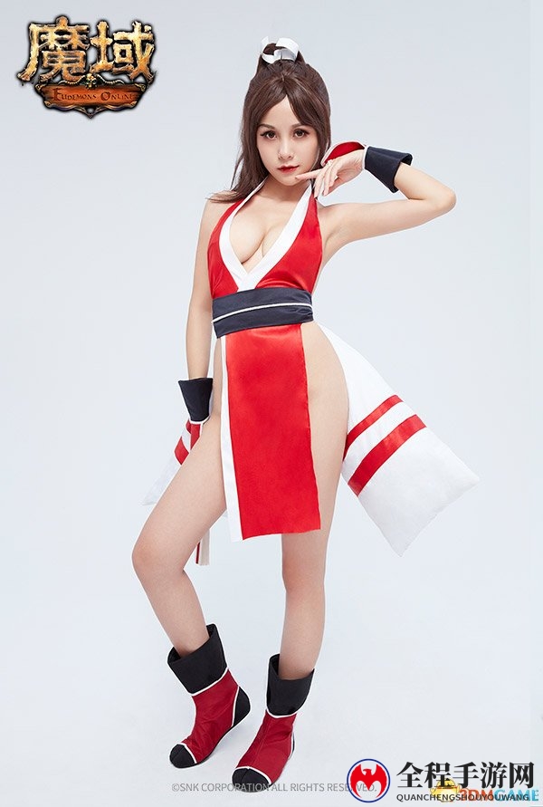 知名coser高真演绎《魔域》女神不知火舞!定妆照抢先看