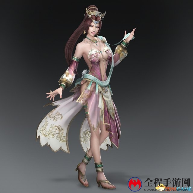 《真三国无双8》貂蝉设定图公布 妖艳舞姬性感无比