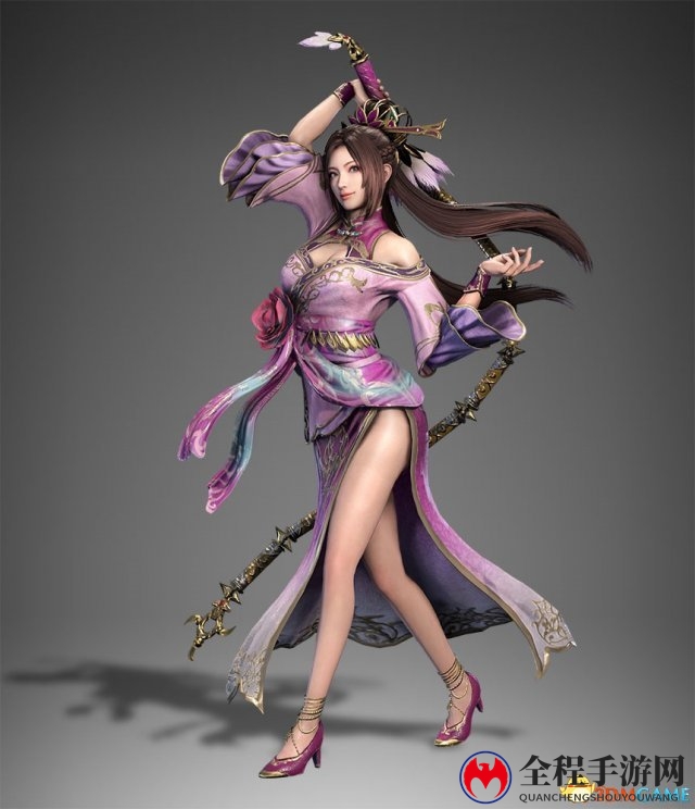 《真三国无双8》貂蝉设定图公布 妖艳舞姬性感无比