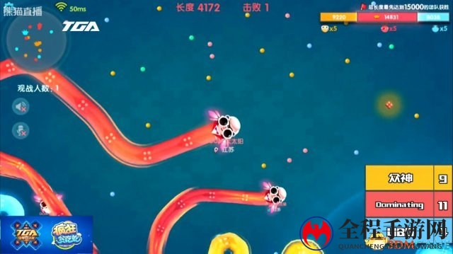 TGA 2017太仓夏季总决赛 《疯狂贪吃蛇》战报