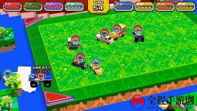 点阵风赛车新游Switch《BOXY RACERS》最新情报