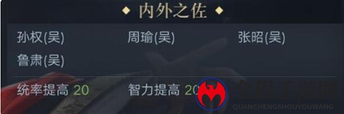 《荣耀新三国》孙权技能属性图鉴