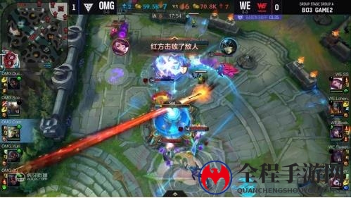 虎牙直播LOLM职业资格赛小组赛首日！老将玉米操作拉满OMG拿下首胜！