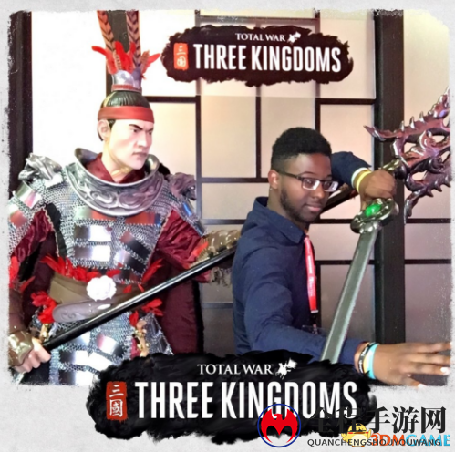 E3：《全面战争：三国》吕布人气高 老外抢着合影