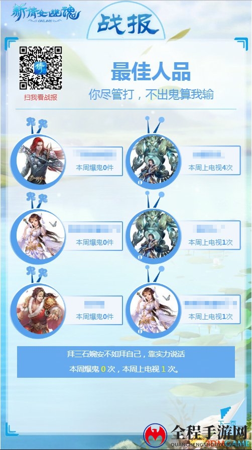 《新倩女幽魂》战报上线!开启你的每周精彩盘点