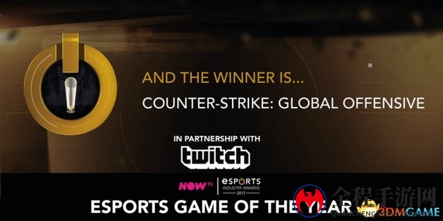 捷报频传 CSGO又夺“中国游戏奥斯卡”