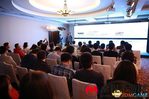 冰穹互娱COO王强在发布会上讲述冰穹互娱的品牌升级之路
