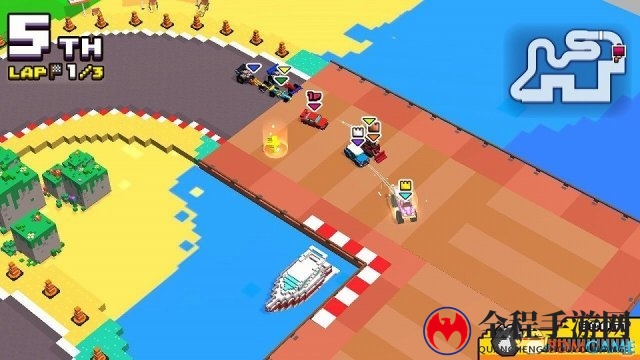 点阵风赛车新游Switch《BOXY RACERS》最新情报
