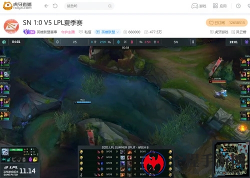 虎牙直播LPL：忍界大战Theshy塔姆战神附体，IG零封TES迎来大胜