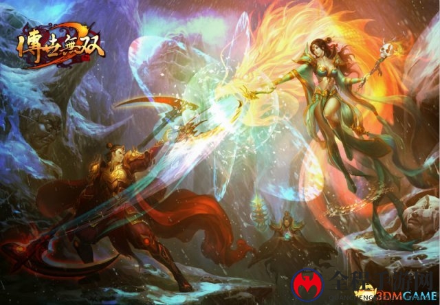 大战铁血魔域!《传世无双》经典12区火爆开启