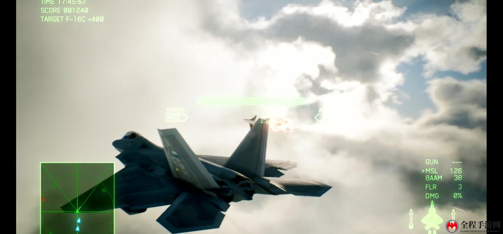 猛禽掠空！《皇牌空战7》战机介绍视频第八部F-22A