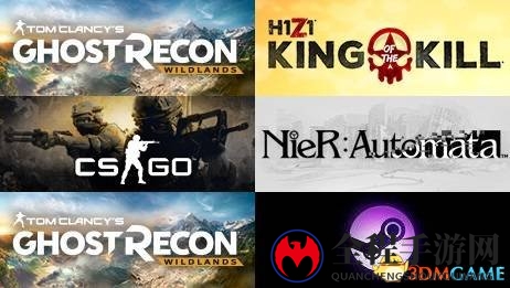 Steam销量排行榜：幽灵行动：荒野居首 H1Z1第二