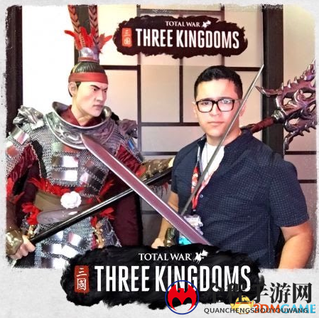 E3：《全面战争：三国》吕布人气高 老外抢着合影