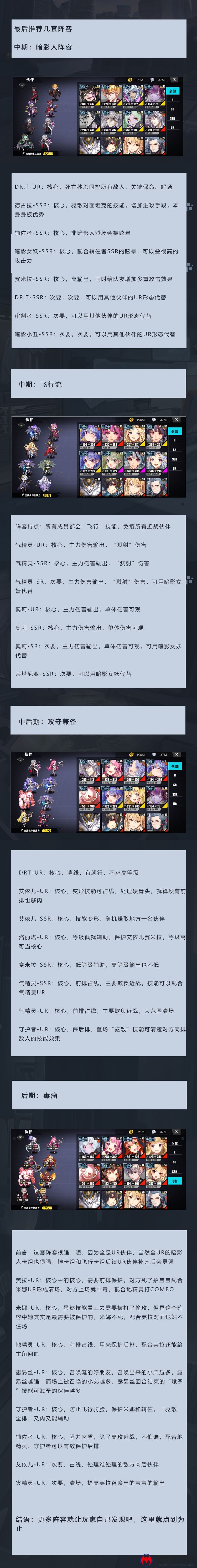 时逆今天也在被迫拯救世界中后期阵容搭配推荐