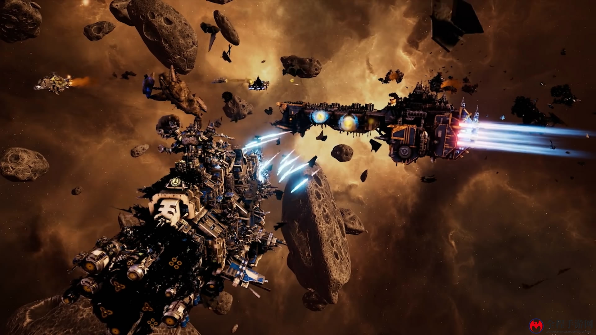 《哥特舰队：阿玛达2》新演示视频 宇宙战舰疯狂交火