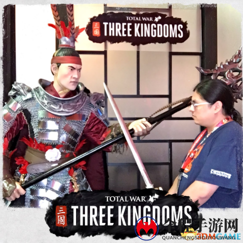 E3：《全面战争：三国》吕布人气高 老外抢着合影