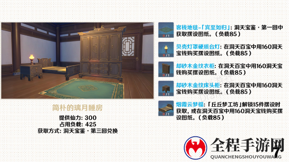 原神尘歌壶摆设套装图纸获取攻略大全